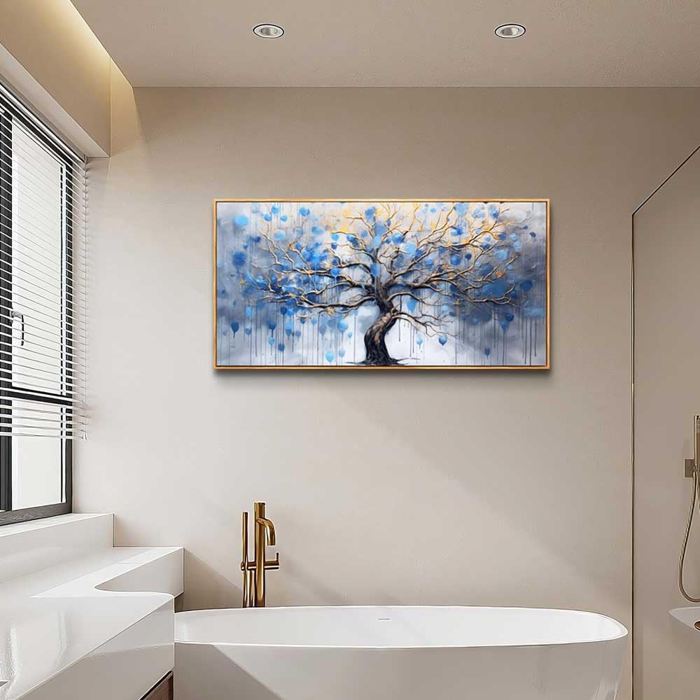 hyidecorart Wood Framed Canvas Wall Art For Living Room Large Wall Decor For Bedroom Modern Office Decor Black and White Inspiration Painting Prints Artwork Hang Abstract Pictures Home Decoration