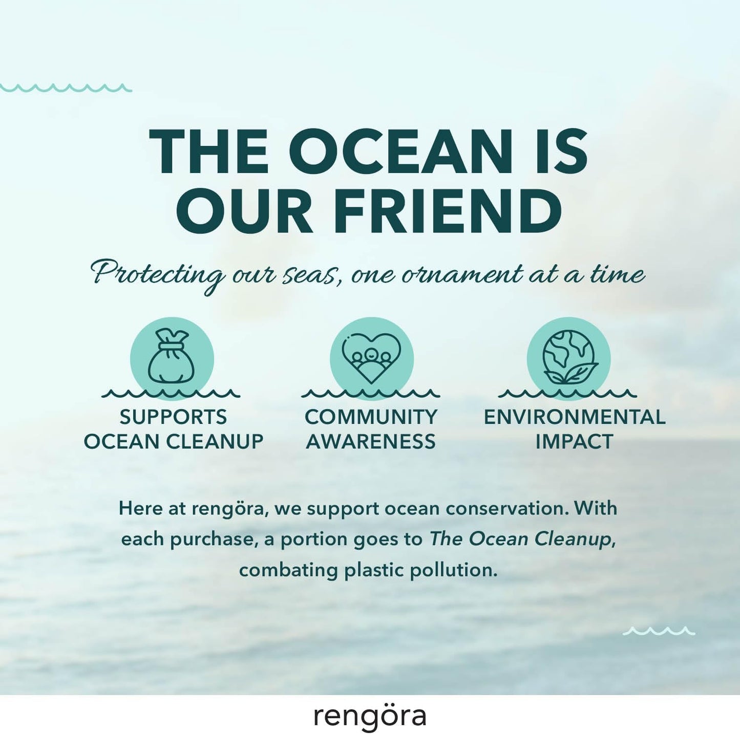 Hand-Painted Beach Christmas Ornament – Blue Sea Turtle Coastal Tree Decoration – Unique Nautical Christmas Ornament – Stocking Stuffer Gift for Ocean & Sea Life Lovers