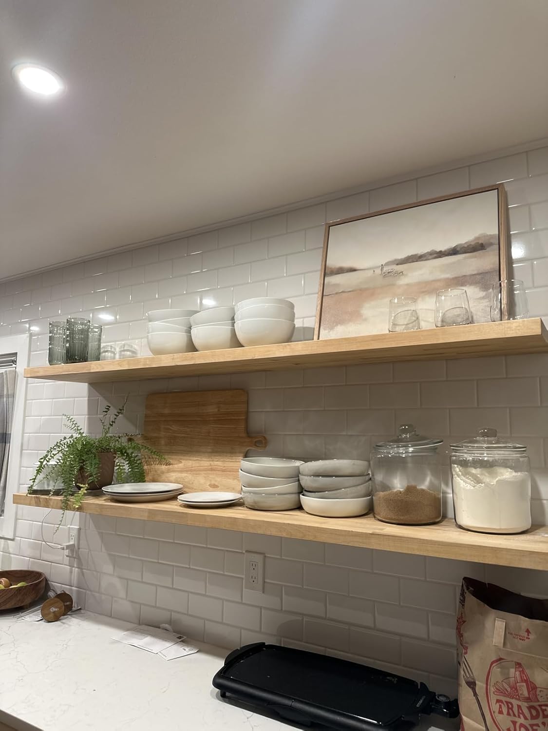 Hidden Shelf Brackets , Floating Shelf Bracket ( Additional Brackets -NO Kits) 69 Inch -2 Pcs