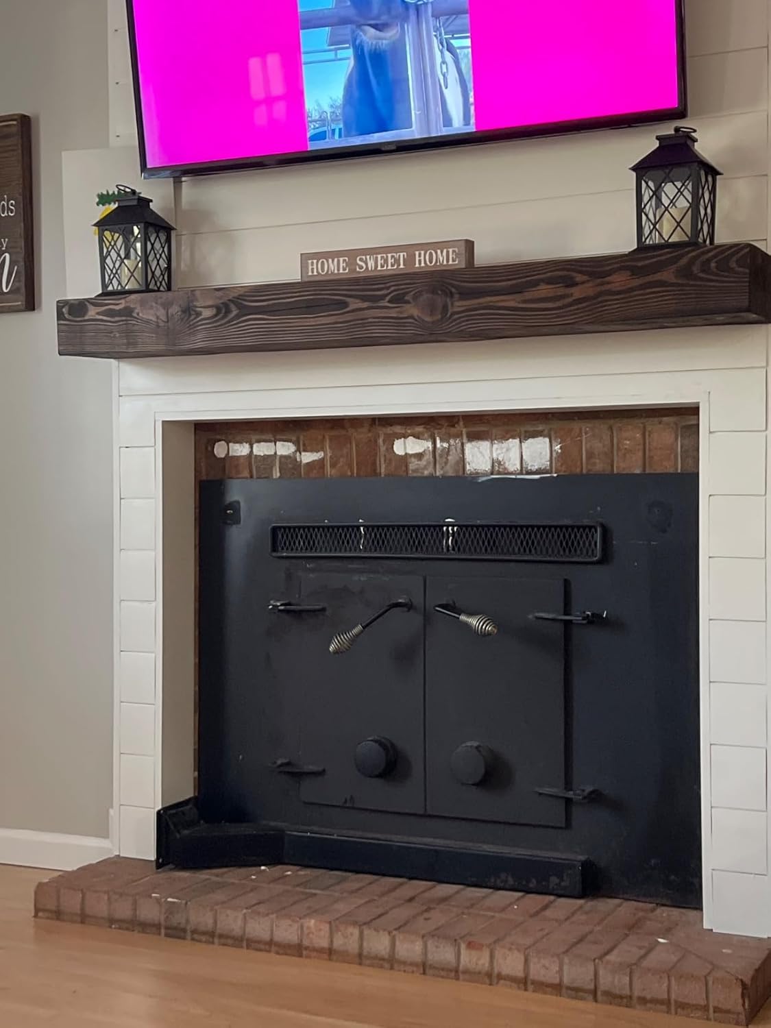 Hidden Shelf Brackets , Floating Shelf Bracket ( Additional Brackets -NO Kits) 53 Inch -2 Pcs