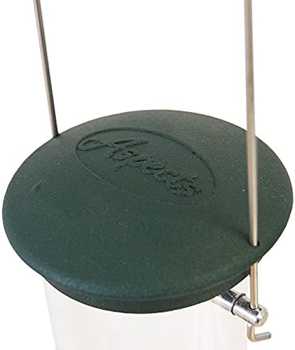 Set of 2 Aspects Large Quick-Clean Seed Tube Bird Feeders, Spruce Green 425-CP2