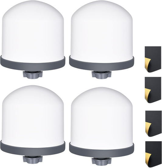 4Pack Replacement Ceramic Dome Water Filter 0.2 to 0.5 micron for Countertop Portable Water Purification System