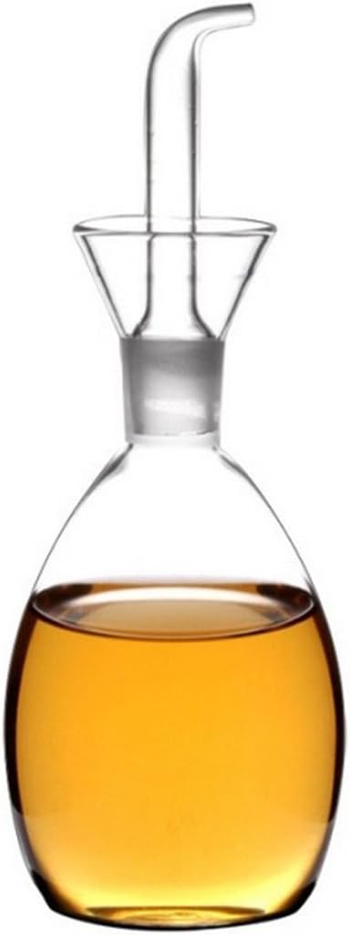 ELETON Planet Glass Oil Decanter and Cruet 10 Ounces