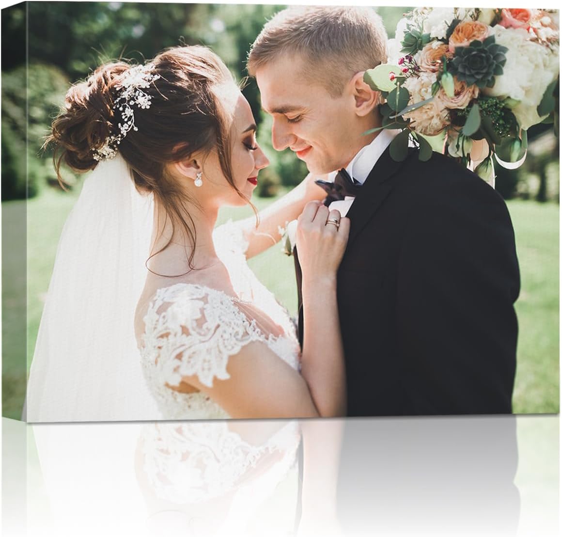 AbcCustomize Custom Canvas Prints,Transform Your Memories into Beautiful Art with Personalized Photo on Canvas,Personalized Canvas Wall Art for Home Decor, Gifts, and Keepsakes