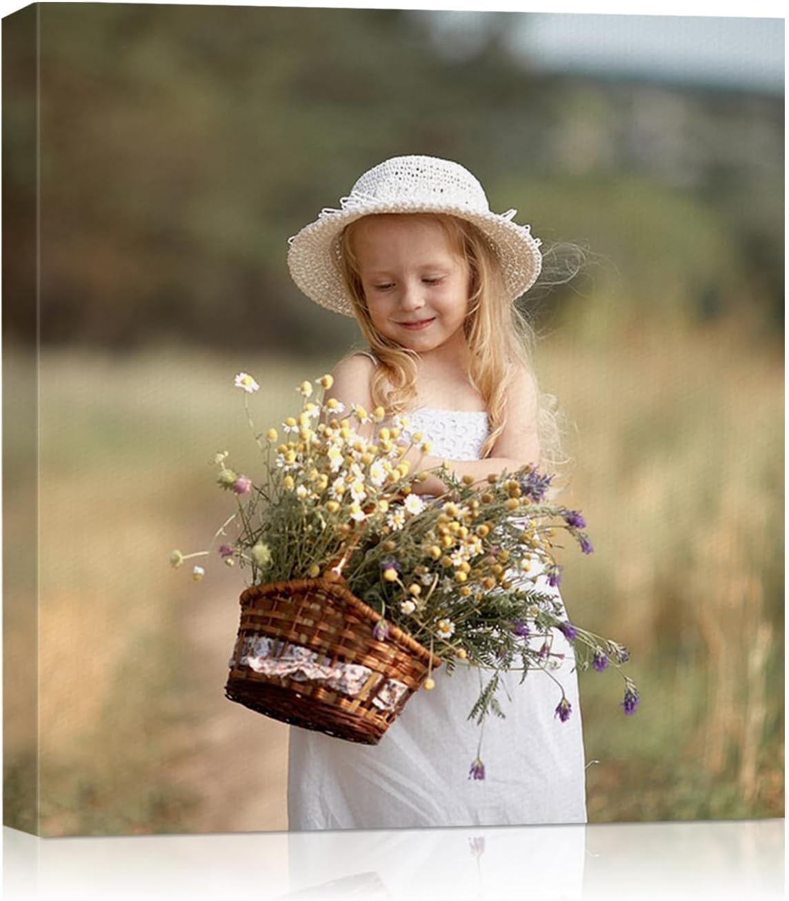 AbcCustomize Canvas Prints with Your Photos, Custom Canvas for Living Room and Bedroom Decor, Personalized gifts for Friends Lover and Family, Canvas Wall Art for Gifts & Keepsakes, Ready to Hang