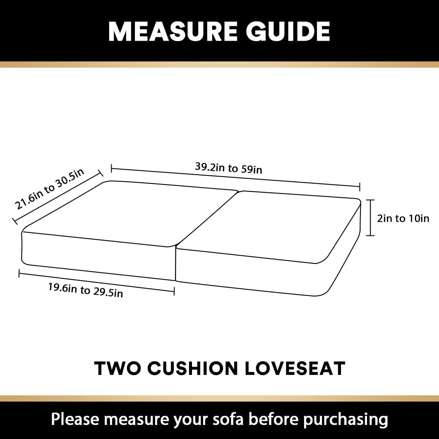 PrinceDeco Stretch Velvet Couch Cushion Covers, Soft Cushion Slipcover for Chair Loveseat Sofa Cushion Furniture Protector Seat Cushion Sofa Cover (Each Width Up to 29.5", Camel)