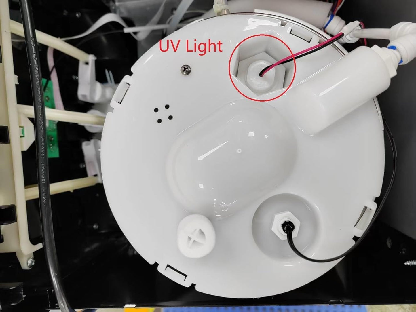 Self Cleaning Bottleless Water Cooler Dispenser with 4 Stage Water Filter 3 Temperature Settings Silver