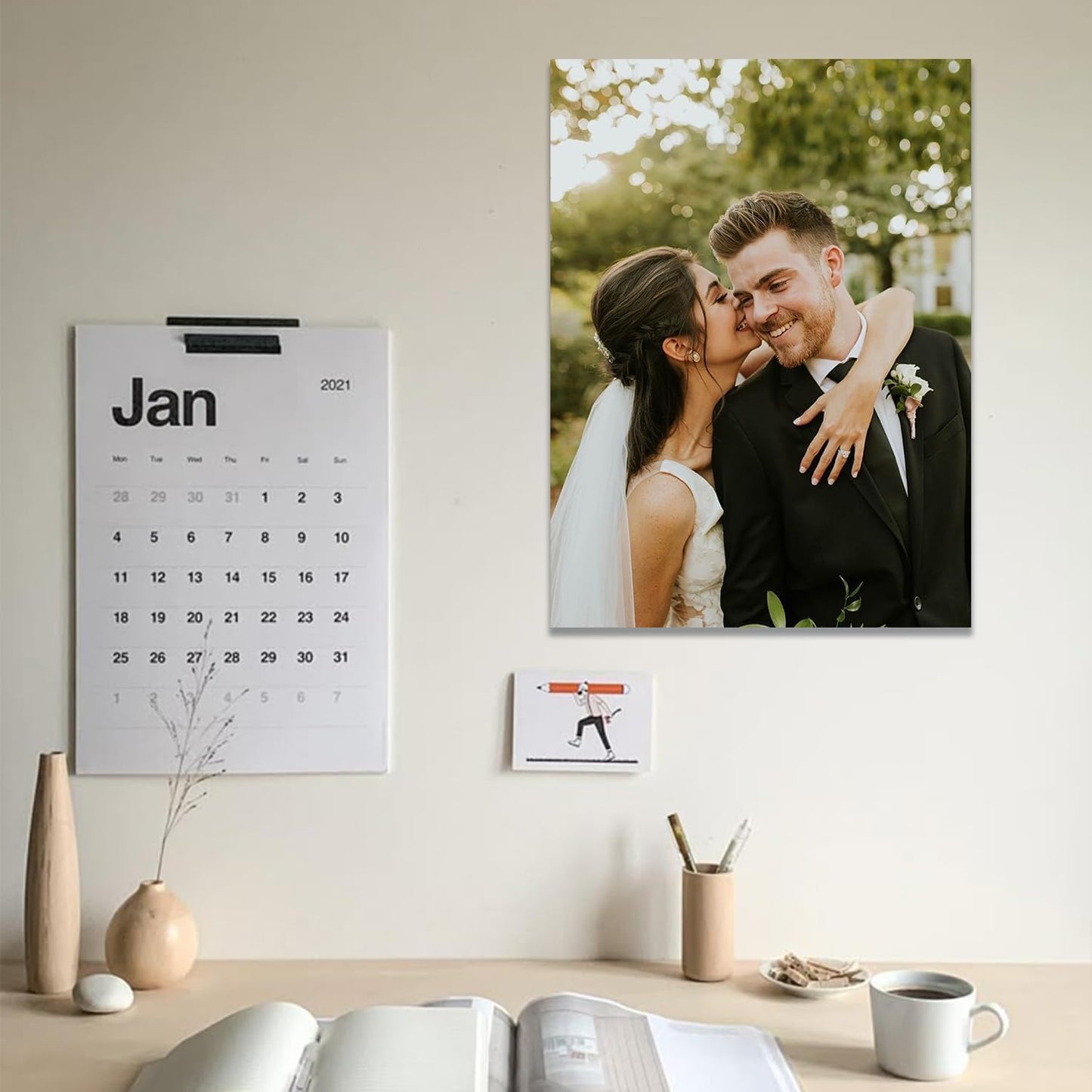 GZZFXXD Personalized Custom 40''x60'' Canvas Prints with Your Photo/your Image Large Wallart Wall Decor for Bedroom Dining room Living room Children's room(Unframed)