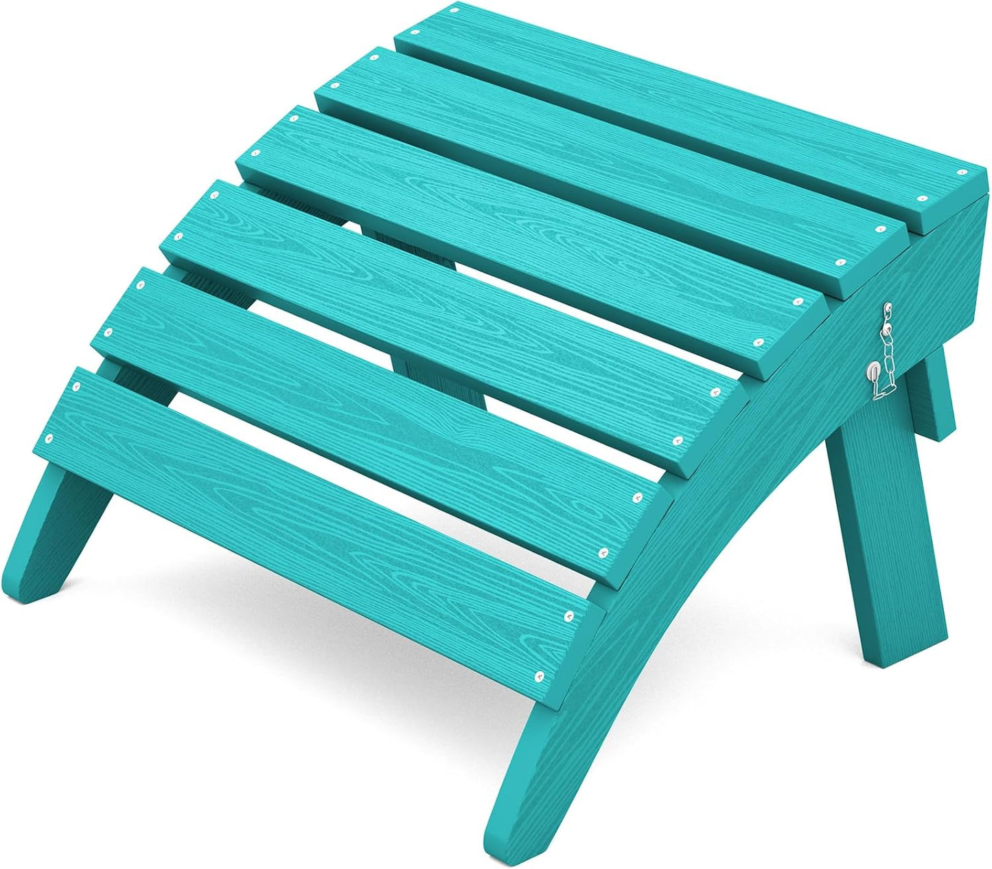 KINGYES Folding Adirondack Ottoman for Adirondack Chair, Aruba