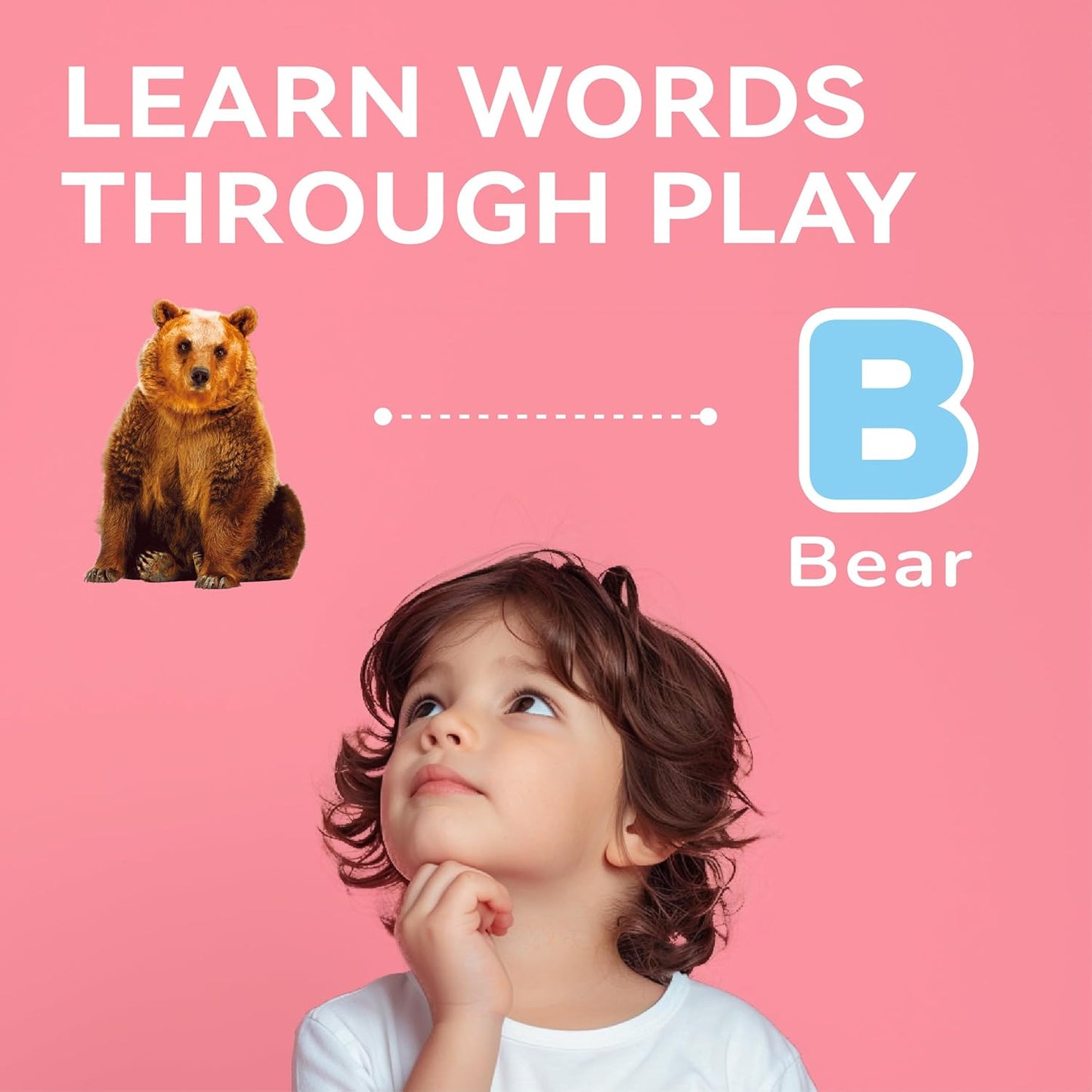 26 PCS Letter Gel Stickers - Thick, Removable Alphabet & Animal Window Clings for Toddlers. Great for Home, Classroom, Nursery Decor and Toddler Animal Party Supplies