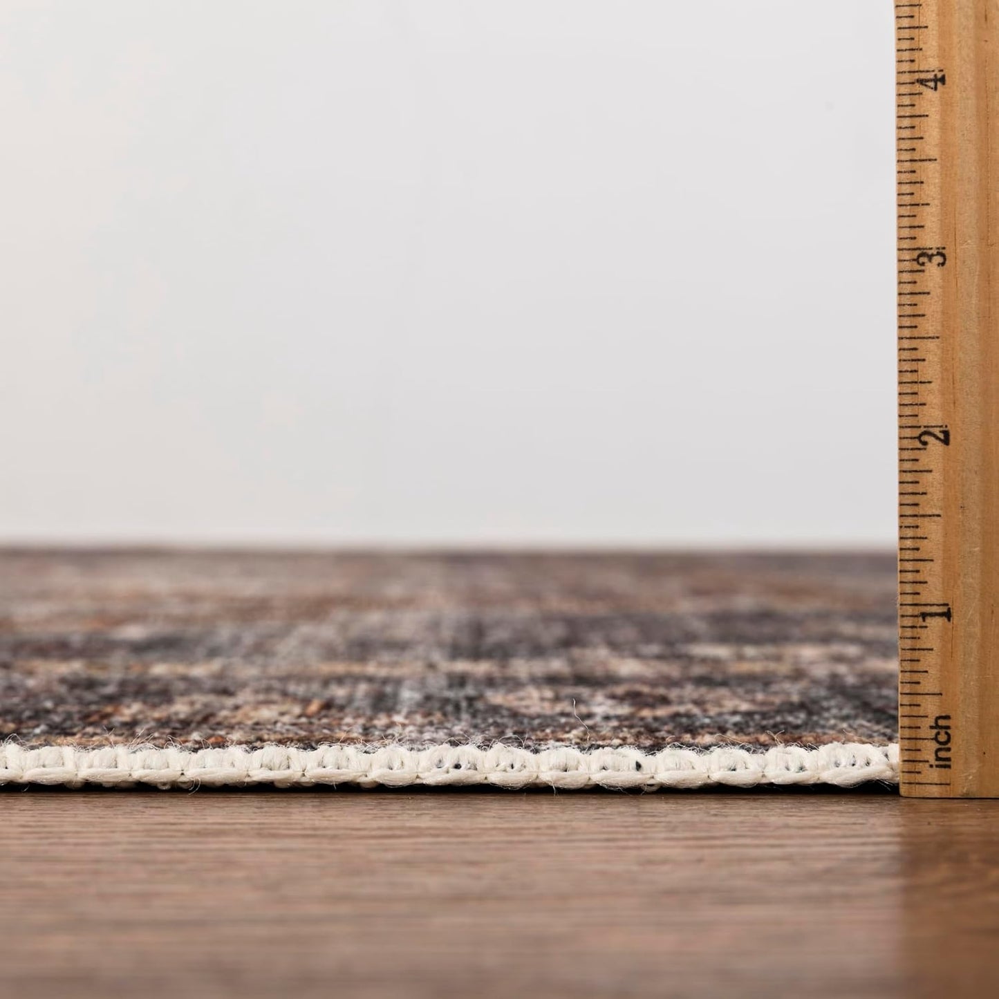 Keen Home Design 3x5 Rug - Machine Washable Entry Rug with Non-Slip Backing, Ideal for Enteryway, Kitchen, Bathroom, Laundry Room - Vintage, Easy Clean, Durable, Low Pile Rug - (3' x 5')