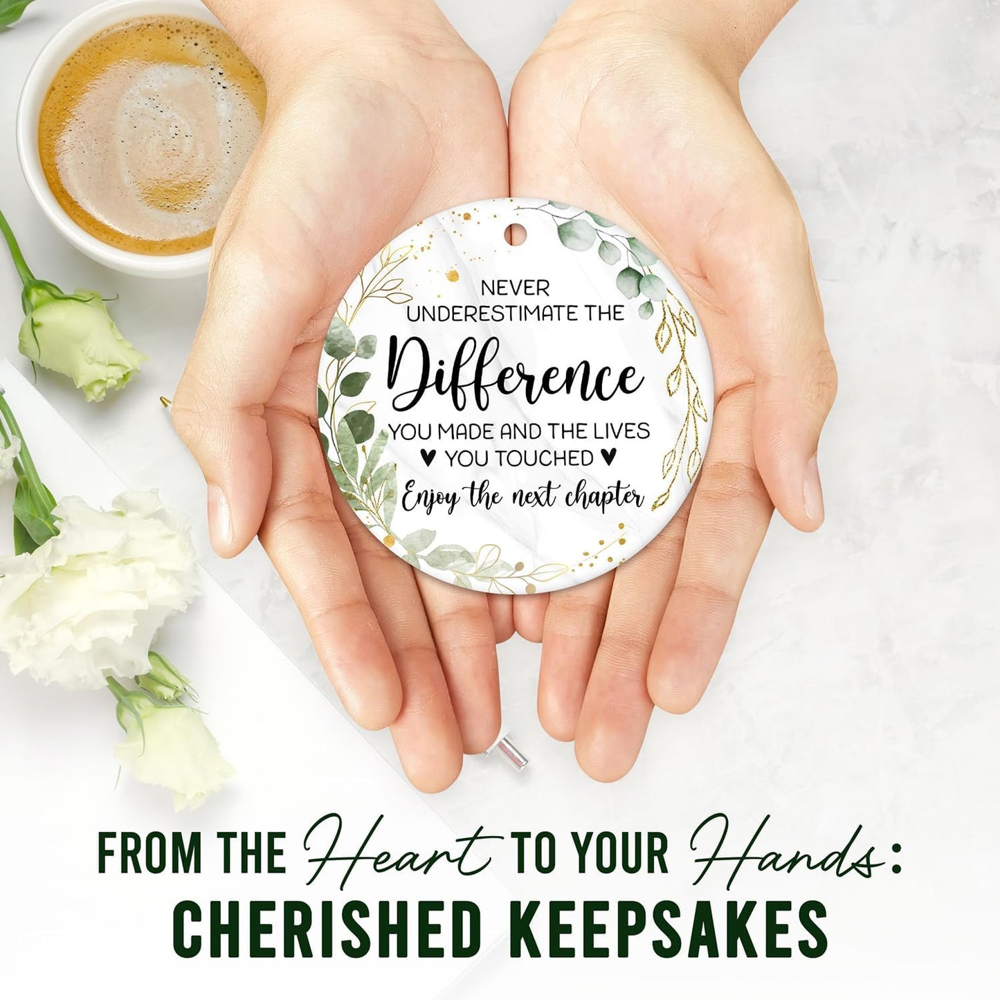 HEXMOZ Retirement Ornament 2025 - Retirement Gifts for Women, Men 2025 - Retired Gifts for Coworker, Boss, Teacher, Nurse - Retired Christmas Ornament - Christmas Decoration