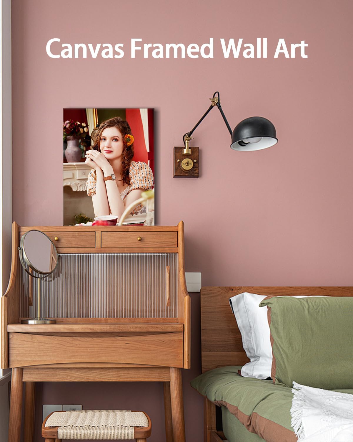 AbcCustomize Canvas Prints with Your Photos，Custom Canvas Wall Art for Bedroom, Living Room, Farmhouse Decor，Personalized Gifts Canvas Prints for Family，Friend，Lover，Pet