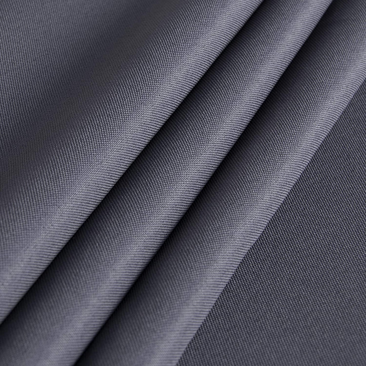 sancua Rectangle Tablecloth - 70 x 90 Inch - Stain and Wrinkle Resistant Washable Polyester Table Cloth, Decorative Fabric Table Cover for Dining Tables, Buffet Parties and Camping, Grey