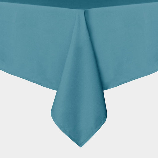 sancua Square Tablecloth - 70 x 70 Inch - Stain and Wrinkle Resistant Washable Polyester Table Cloth, Decorative Fabric Table Cover for Dining Tables, Buffet Parties and Camping, Teal