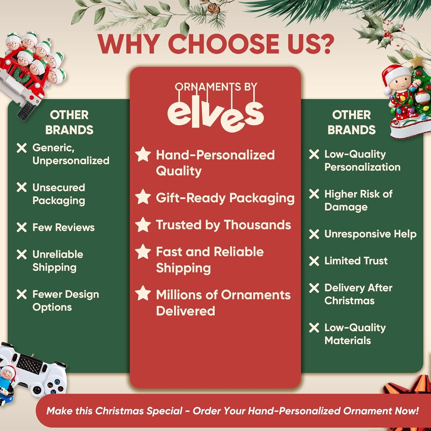 3D Frosty Snowman Family of 6 Christmas Ornament 2025 Personalized Family Christmas Ornaments 2025 | Winter Holiday Snowmen Personalized Tree Ornaments Customizable Gifts Snow People of Six Ornament