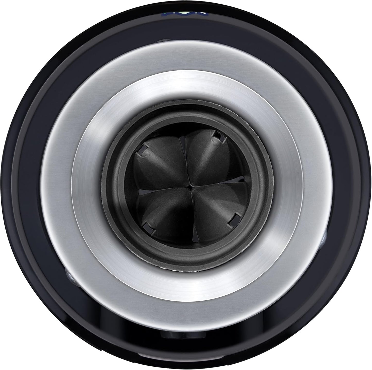 Waste Maid 10-US-WM-458-3B Garbage Disposal Anti-Jam Stainless Steel Food Waste Grinding System, 3/4 HP Deluxe, Black