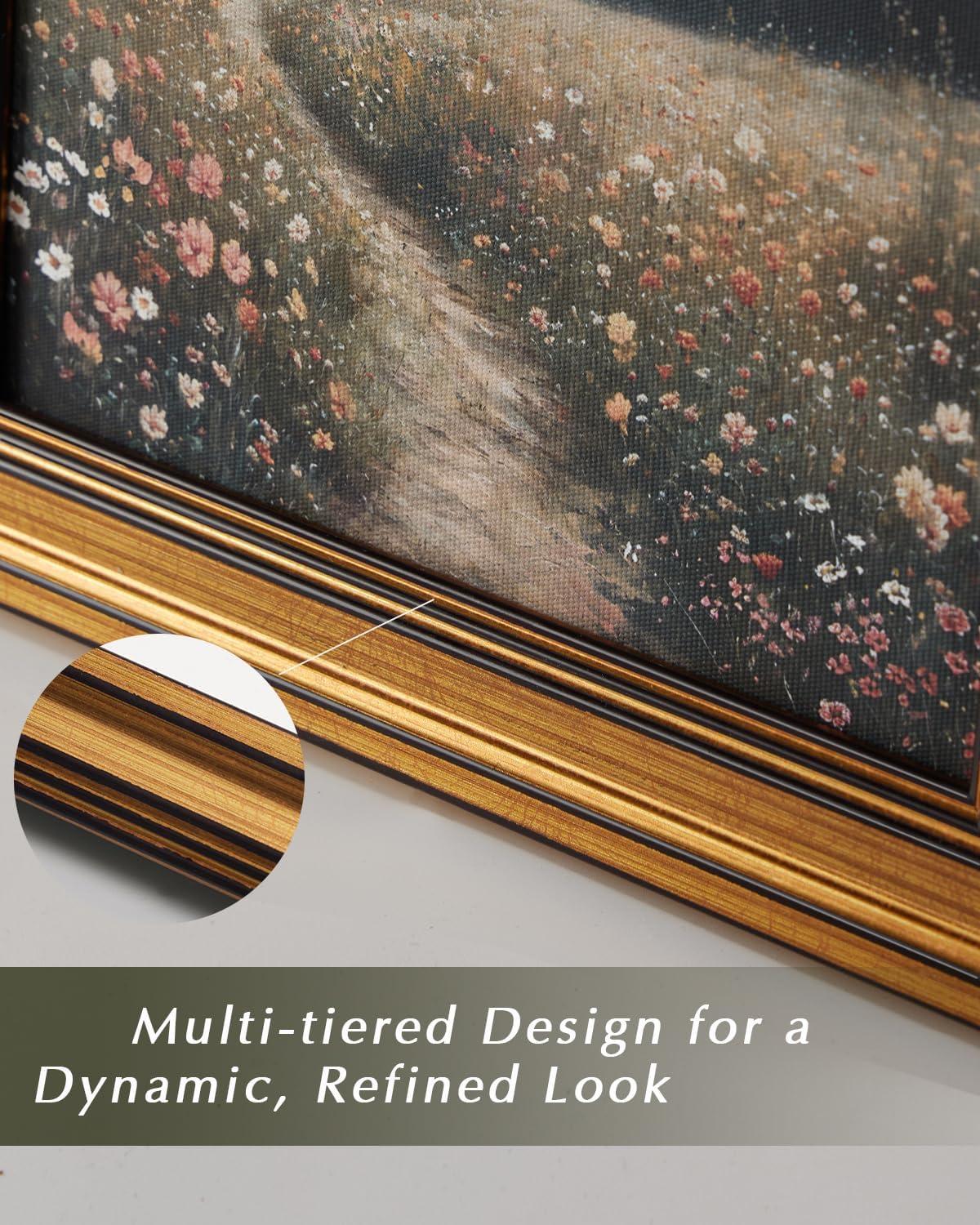 Gold Framed Vintage Wall Art for Living Room, Seaview Painting Prints Shelf Decor for Kitchen, Aesthetic Bedroom Wall Art, Christmas Gifts for Friends or Family (White Sailboat - 8"x10")