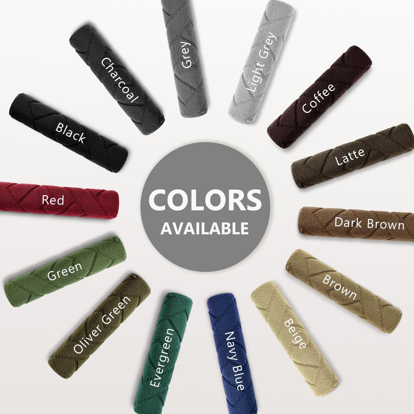 hicorfe Front Door Mat Outside Entrance,36"x59" Absorbent Muddy Dirt Resist Welcome Door Mats Outdoor Indoor,Stain and Fade Resistant,Non Slip Backing Entry Mat Doormat for Entryway(Grey)