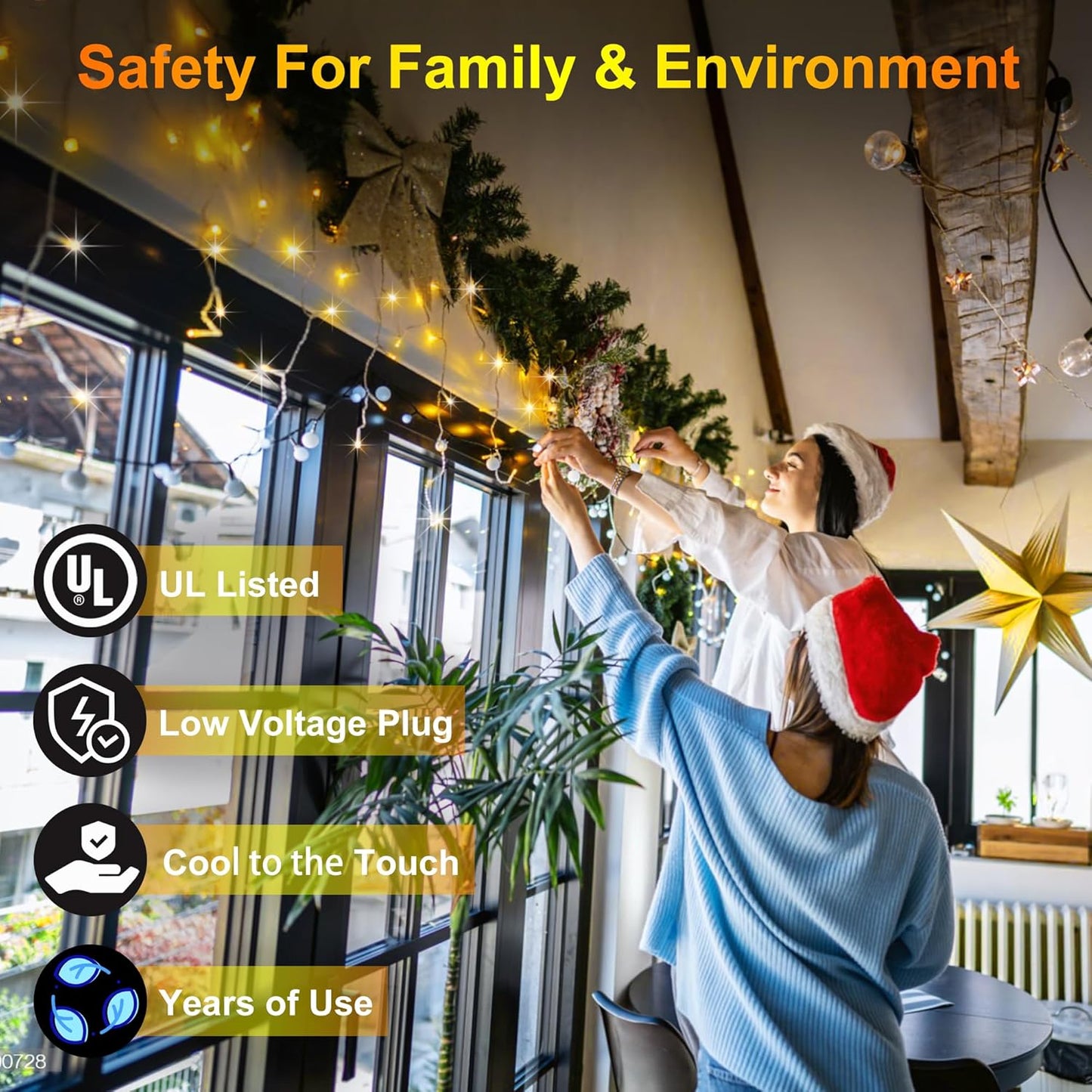 792 LED Christmas Outdoor Lights with 176 Drops, 82ft Hanging Curtain Lights 8 Modes, Christmas Fairy Lighs with Timer & Memory for House Roof Holiday Wedding Christmas Decor (Warm White)