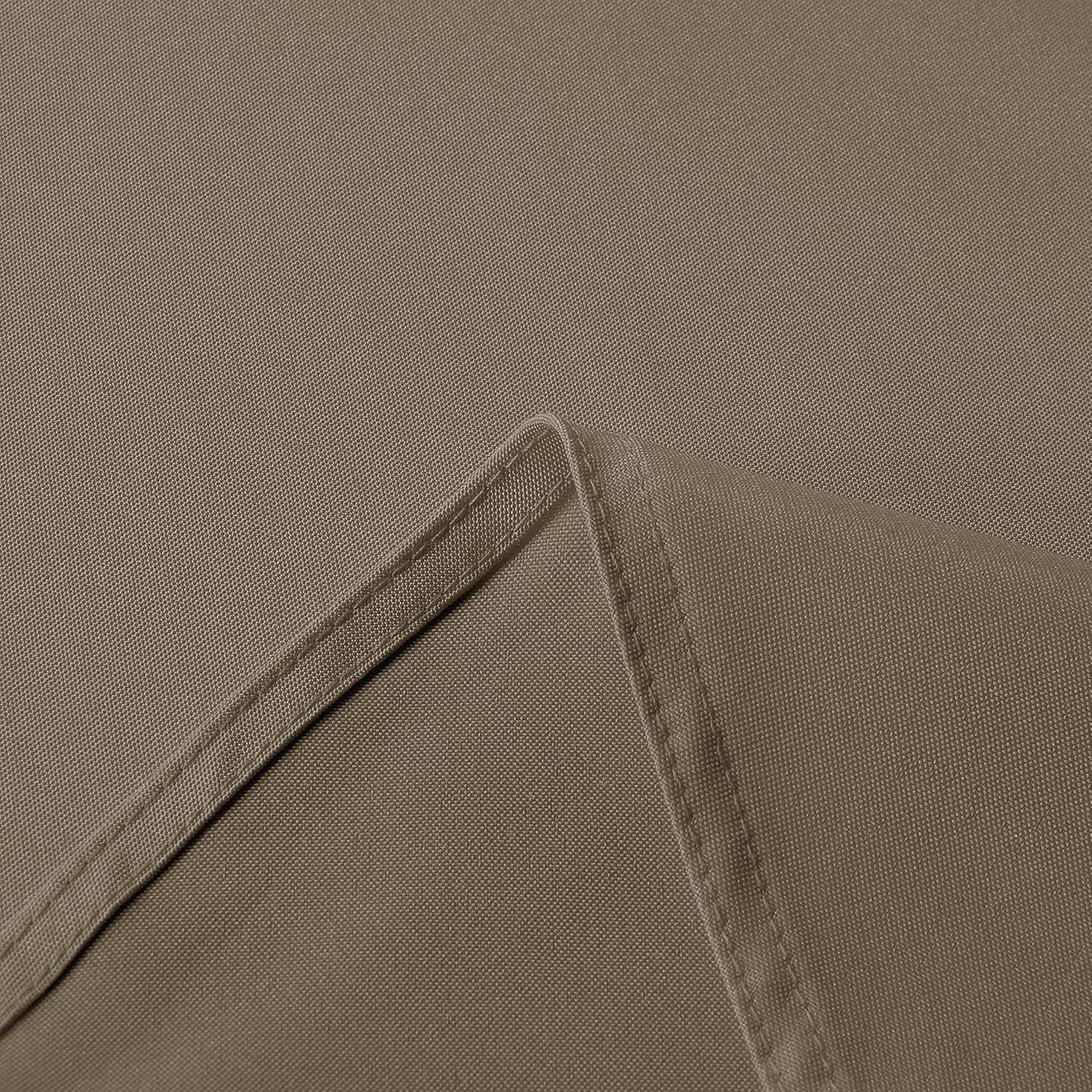 sancua Rectangle Tablecloth - 60 x 102 Inch - Stain and Wrinkle Resistant Washable Polyester Table Cloth, Decorative Fabric Table Cover for Dining Tables, Buffet Parties and Camping, Taupe